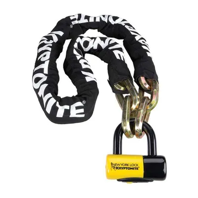 Produktbild von Kryptonite New York Fahgettaboudit 1415 & New York Disc Yellow/Black Reťaz-Zámok
