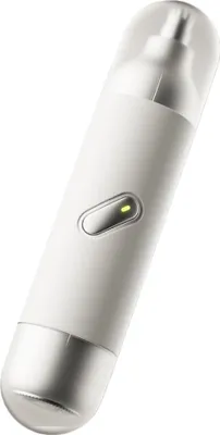 Produktbild von INF 2-in-1 Elektrischer Nasenhaartrimmer & Gesichtshaar-Clipper – Tragbar & Aufladbar Weiß