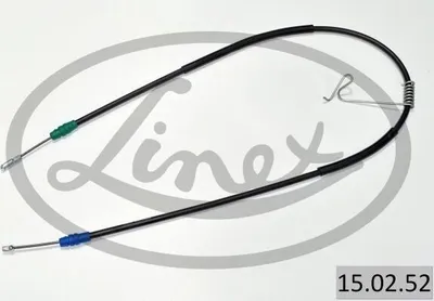 Produktbild von LINEX Handbremsseil 15.02.52 Links für FORD Transit Mk6 Kasten (V347, V348, FA) 1532mm