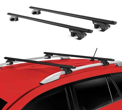 Image de Barres de toit transversales ABE pour DR 5.0 2021-2026 Aluminium Noir 2x