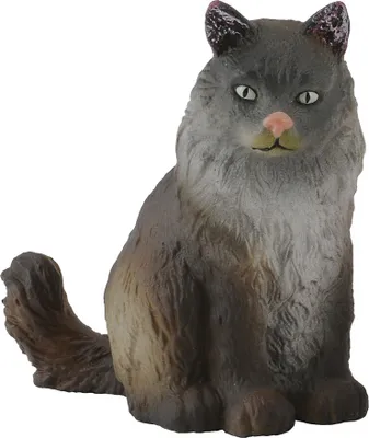 Produktbild von Collecta 88327 Norwegische Waldkatze sitzend 5 cm Hunde und Katzen