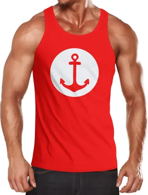 Produktbild von Herren Tank-Top mit Anker Shirt Neverless®  S