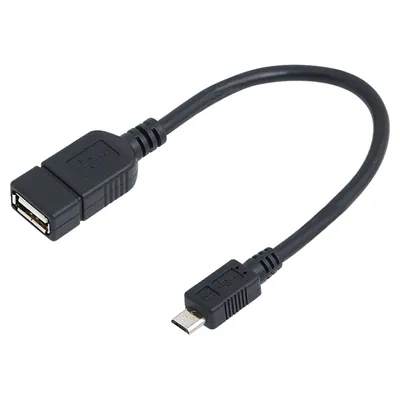 Produktbild von LogiLink AA0035 Kabel połączeniowy USB Micro USB męski - USB żeński(S)