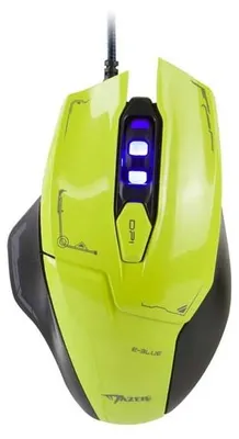 Immagine prodotto di Mouse a filo, E-blue Mazer, verde, ottico, 2500DPI