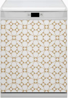 Produktbild von Magnete  Küche Magnetmatte Magnet für Spülmaschine Abwaschbar Nachbildung 60x70 cm  - Muster geometrisch