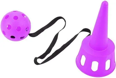 Image de Balles violettes à lancer et à rattraper pour enfants