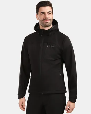 Produktbild von Herren-Softshelljacke Kilpi ONTAVIO-M, SCHWARZ, Größe 3XL