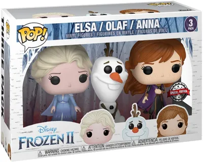Obrázok produktu pre Funko POP! Disney Frozen II - Elsa/Olaf/Anna 3 Pack