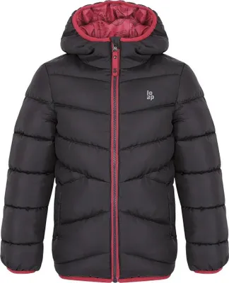 Produktbild von Mädchenjacke Loap Inlas Dunkelgrau - 122-128