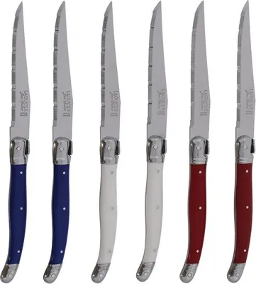 Image de Coffret de 6 couteaux à steak - Jean Dubost - L0060011PAR367 - laguiole
