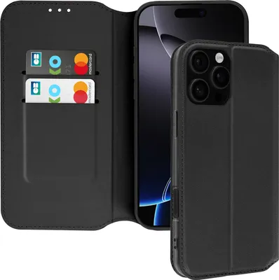 Produktbild von Avizar, Classic Edition Kunstlederetui Apple iPhone 16 Pro, Schwarz