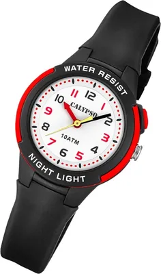 Produktbild von Calypso Kinder Uhr Analogico K6069/6 Kunststoff PUR Armbanduhr schwarz UK6069/6