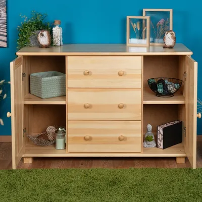 Produktbild von Kommode Massivholz 045 - 78 x 118 x 47 cm (H x B x T)