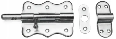 Produktbild von danileo Riegel 100mm Tür Zusatzschloss Universal Metall