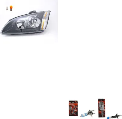 Produktbild von Scheinwerfer + Osram Night Breaker Laser passend für Ford Focus Links 1480996 1329413 1385267 1456969 4M5113101JA 4M5113101JB 4M5113101JC 4M511 Johns