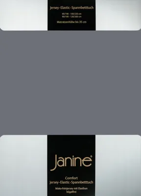 Produktbild von Janine JERSEY Spannbetttuch- 5007 200 X 200 opalgrau