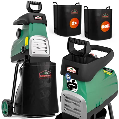 Image de GARDEBRUK Broyeur de végétaux électrique 3.100 W