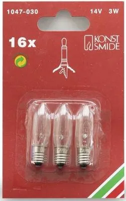 Produktbild von Konstsmide Spare Apex Bulb to 2000/2001, Transparent, E10, 3 W, 16 g