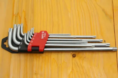 Produktbild von Torx Schlüsselsatz 9- teilig YT-0512