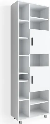 Produktbild von Vicco Badschrank Ilias, 60 x 190 cm, Weiß