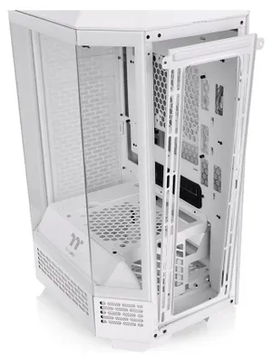 Produktbild von Thermaltake The Tower 300, Micro Tower, PC, Weiß, micro ATX, Mini-ITX, SPCC, Gehärtetes Glas, 21 cm