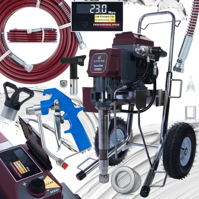 Produktbild von Zenthril Comet T LP Lackieranlage, 3500 W, 25 MPa, 0,039 Zoll, 5 l/min, HyperElite-Serie