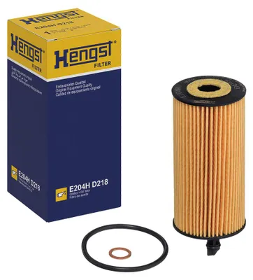Produktbild von Ölfilter-Einsatz 134 mm HENGST FILTER IAM-Expertise passend für u.a. BMW 3er