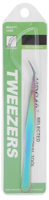 Produktbild von Professionelle Wimpernpinzette, Edelstahl, Wimpernverlängerung, Pfropfen, Make-up-Werkzeuge (mehrfarbig, 12,5 cm, 4,9 Zoll)