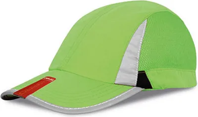 Produktbild von Result Headwear RC086X | Sport Cap / Kappe / Mütze / Hut - Farbe: Lime/Black - Größe: One Size