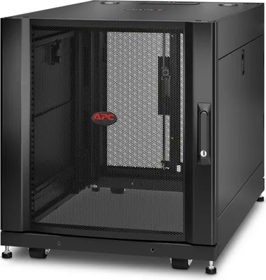 Zdjęcie produktu dla APC NetShelter SX, Stojak wolnostojący, 12U, 272 kg, Zamek, 54 kg, Czarny