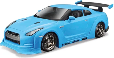 Zdjęcie produktu dla Maisto - Nissan GT-R, modrá, Tokyo Mods, 1:24