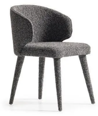 Zdjęcie produktu dla Szare krzesło drewniane o nowoczesnym designie