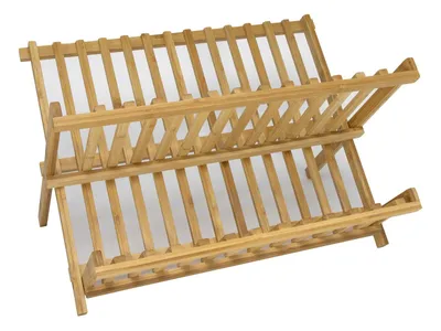 Produktbild von Bambus Abtropffläche faltbar 40x33x25cm