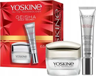 Immagine prodotto di Yoskine Geisha Gold Secret Crema giorno e notte 65+ 50ml + crema occhi 15ml