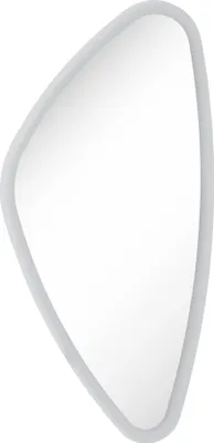 Produktbild von FACKELMANN LED Spiegel organic MIRRORS / Wandspiegel mit umlaufender LED-   / Maße (B x H x T): ca. 40 x 75 x 3 cm / hochwertiger Badspiegel / Breite 40 cm