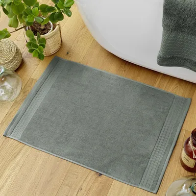 Image de Tapis de bain 50x70 cm Coton Romarin