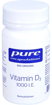 Produktbild von Pure Encapsulations Vitamin D3 1000 I.E. Kapseln, 60 St. Kapseln