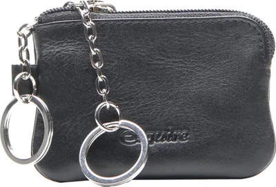 Produktbild von Esquire Schlüsselmäppchen New Silk Key Case Black schwarz