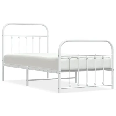 Produktbild von VidaXL 352637, Weiß, 95 cm, 196 cm, 100 cm, 900 x 1900 mm, 26 cm