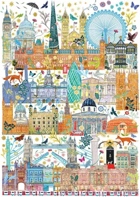 Produktbild von Gibsons London Skyline, 1000 Stück(e)