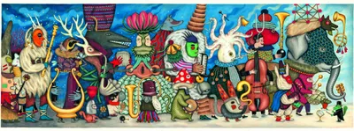 Zdjęcie produktu dla Galeria puzzli Fantastyczna Orkiestra, Djeco