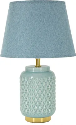 Obrázok produktu pre Mauro Ferretti stolová lampa štvorcová E27 Ø 28x44 cm svetlo modrá