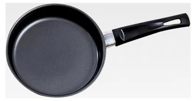 Produktbild von Kleine Antihaft-Bratpfanne 16cm mit hitzebeständigem Griff für Gas- und Induktionsherde, ideal für Steaks und Eier