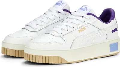 Produktbild von Puma Carina Street Sneakers Damen weiß lila ivory Gr 40,5