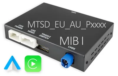 Immagine prodotto di CarPlay e Android Auto wireless per Audi A3 8V MIB MMI 2013-2015: kit di retrofit per navigazione e multimedia, aggiornamento Plug and Play