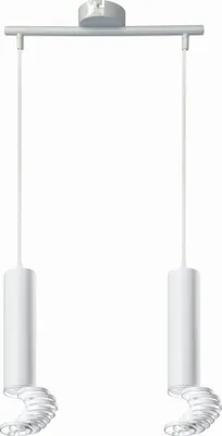 Zdjęcie produktu dla Lampa wisząca TUBA 2X50W GU10 6/30 BIAŁY 32-78636 Candellux