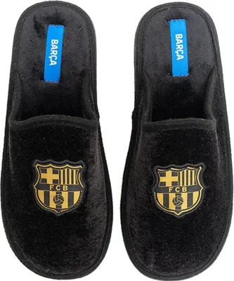 Produktbild von FC Barcelona Hausschuhe CFA15-IV20 Gr. 45 schwarz