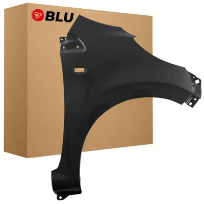 Obrázek produktu pro BLU Blatník náhrada pro Peugeot 107 EXZ Pravý Černý GrauCaldera | 2005-2014 | Přední | Lakovaný | Připravený k montáži, Obrázek vytvořený pomocí AI