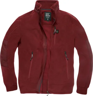 Imagen del producto de Chaqueta de forro polar Vintage Industries, color burdeos, talla S