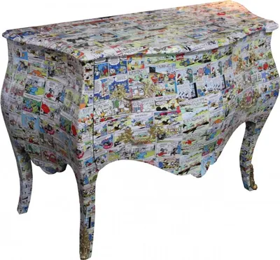 Immagine prodotto di Comò Casa Padrino Barock, design originale, 130 cm, modello 3 - Comò artigianale in legno massello